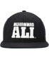 Men's and Women's Black Muhammad Ali Snapback Hat