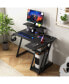 Фото #2 товара L Shaped Gaming Desk with Outlets and USB Ports