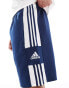 adidas Football Squadra team shorts in navy