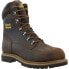 Chippewa Birkhead 8 Inch Waterproof Steel Toe Work Mens Brown Work Safety Shoes