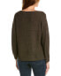 Фото #2 товара Lafayette 148 New York Ottoman Stitch Sweater Women's Green Xs