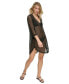 ფოტო #6 პროდუქტის Women's Zig-Zag Mesh Tunic Cover-Up