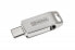 Verbatim MyDual - 32 GB - USB Type-A / USB Type-C - 3.2 Gen 1 (3.1 Gen 1) - Swivel - 9 g - Silver