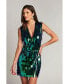 ფოტო #3 პროდუქტის Women's Birdie Sequin Fringe Mini Dress