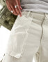 Фото #6 товара ASOS DESIGN relaxed cargo trouser in washed khaki