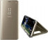 Фото #1 товара Чехол для смартфона Etui Clear View Samsung S21 Ultra золотой/золотой