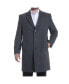 Luke Wool Mens Tailored 37" Walker Jacket Top Coat Car Coat Overcoat