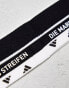 Adidas Training elastic headband 3 pack in mono - фото #3