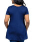 ფოტო #3 პროდუქტის Plus Size Short Sleeve V-Neck Tunic Top