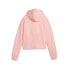 Фото #4 товара Puma Essential Elevated Cropped Pullover Hoodie Womens Pink Casual Outerwear 675