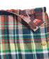 ფოტო #3 პროდუქტის Big Girls Pleated Cotton Madras Skirt