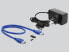 Фото #6 товара Delock 42612 - HDD enclosure - 3.5" - Serial ATA - 5 Gbit/s - USB connectivity - Black