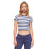 Фото #1 товара SUPERDRY Vintage Stripe Crop T-shirt