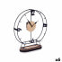 Фото #1 товара Настольные часы Чёрный Металл Деревянный MDF 26 x 29 x 7 cm (6 штук)