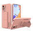 Фото #1 товара Чехол силиконовый с подставкой Wozinsky для Xiaomi Redmi Note 11 Pro розовый