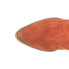 Фото #4 товара Dingo Flannie Pointed Toe Chelsea Booties Womens Orange Casual Boots DI342-220