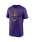 Men's Purple LSU Tigers Primetime Legend Icon Performance T-Shirt