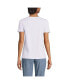 ფოტო #2 პროდუქტის Petite Relaxed Supima Cotton Crew Neck T-Shirt