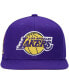 Men's Purple Los Angeles Lakers All Love Snapback Hat