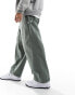 Фото #2 товара Obey bigwig baggy skate carpenter pants in green