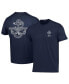 Men's Navy Navy Midshipmen Silent Service Anchor T-shirt