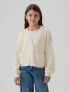 Фото #1 товара Kids Shaker-Stitch Cropped Cardigan