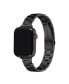 Sloan Skinny Black Stainless Steel Alloy Link Band for Apple Watch, 42mm-44mm
