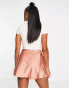 Фото #4 товара Puma wrap detail mini skirt in soft pink