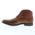 Roan by Bed Stu Proff F804019 Mens Brown Leather Lace Up Casual Dress Boots