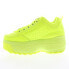 Фото #3 товара Fila Disruptor II Wedge 5FM00704-700 Womens Yellow Lifestyle Sneakers Shoes