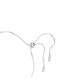 ფოტო #3 პროდუქტის Swan, Gray, Rhodium Plated Iconic Swan Bracelet