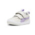 Фото #2 товара Puma Multiflex Sl V Slip On Toddler Girls Grey Sneakers Casual Shoes 38074119