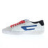 Фото #5 товара Diesel S-Leroji Low Mens White Leather Lifestyle Sneakers Shoes