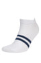 Erkek 5'li Pamuklu Patik Çorap C0142axns