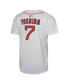 Фото #5 товара Men's Cream LSU Tigers Ruth Button-Up Baseball Jersey