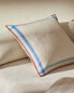 Striped cushion cover