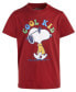 ფოტო #1 პროდუქტის Little & Big Boys Snoopy Graphic T-Shirt, Created for Macy's