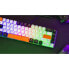 Фото #5 товара Gaming-Tastatur THE G-LAB KEYZ-HYDRO-BKWO/FR 60 % Membran, 3 Farben Schwarz + Wei + Orange