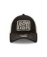 Men's Black and Natural Las Vegas Raiders Devoted Trucker 9TWENTY Snapback Hat