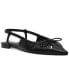 Фото #1 товара Women's Laylah Pointed-Toe Pleated Slingback Flats