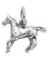 ფოტო #1 პროდუქტის 14k White Gold Charm, Horse Charm