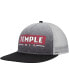 Men's Gray Temple Owls Snapback Hat