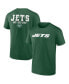 ფოტო #4 პროდუქტის Men's Green New York Jets Big and Tall Two-Sided T-shirt