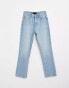 ASOS DESIGN 90's straight jeans in light blue W36 L30 - фото #14