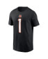 Фото #3 товара Men's Ja'Marr Chase Black Cincinnati Bengals Player Name and Number T-shirt
