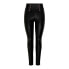 Фото #3 товара ONLY Star But Faux Leather Leggings