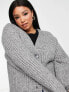 Фото #5 товара ASOS DESIGN Curve chunky stitch cardigan in grey