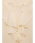 ფოტო #5 პროდუქტის Women's Long Sleeve Ruffled Shirt