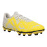 Puma Future Play Firm GroundArtificial Ground Soccer Cleats Mens Grey, Yellow Sn