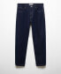 Фото #1 товара Men's Relaxed Fit Dark Wash Jeans